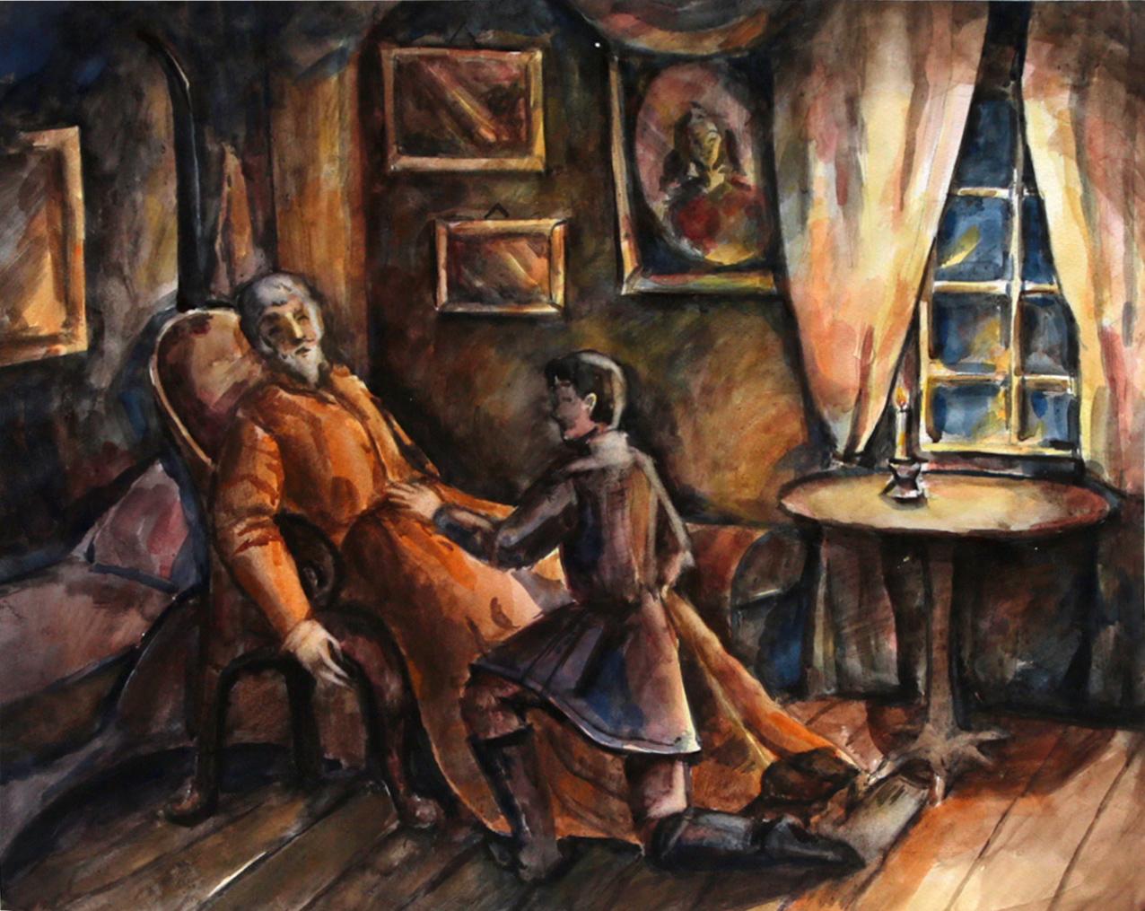 Янкова а. Original modern art painting