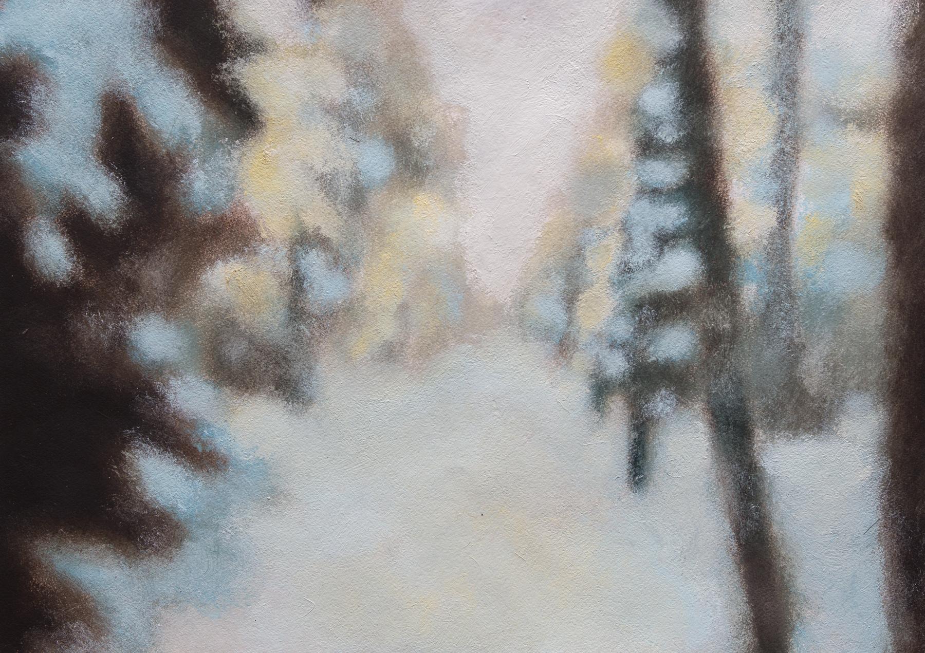 Winter I. Original modern art painting