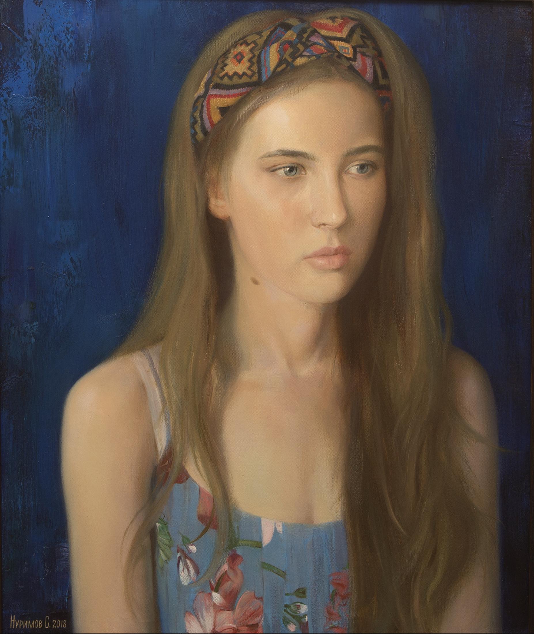 Alexandra. Original modern art painting