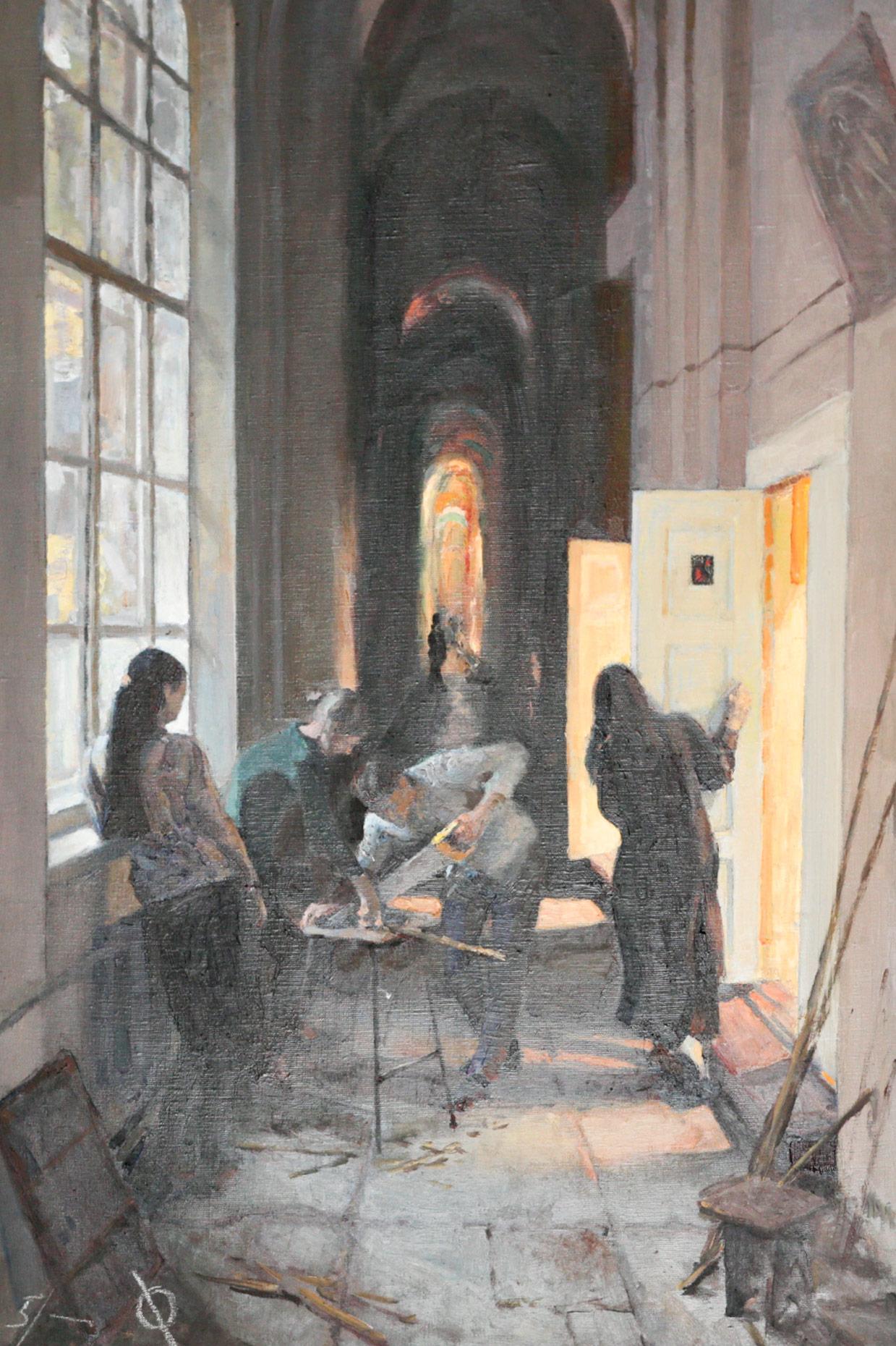 Korniychuk V. Original modern art painting