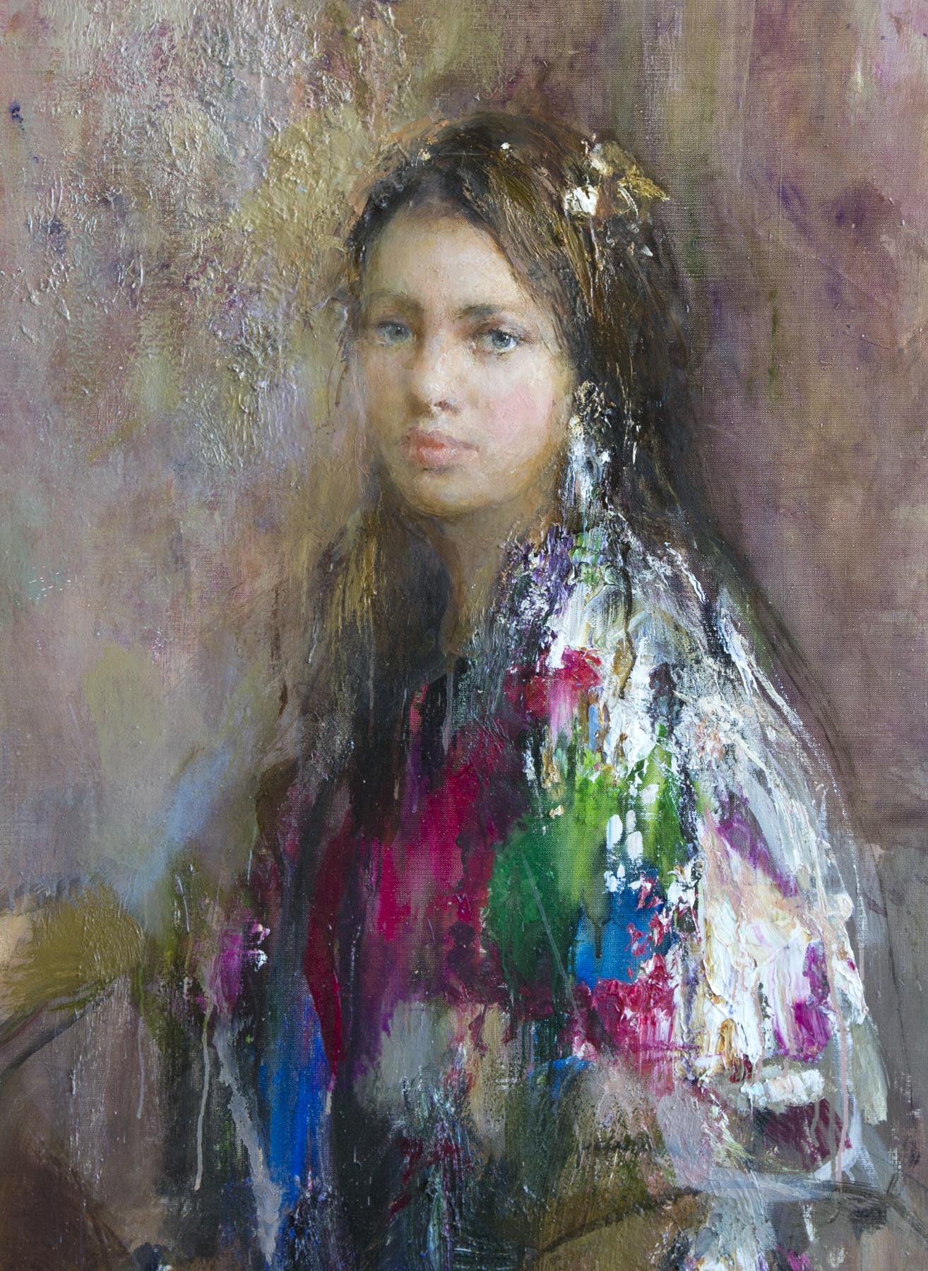 Gypsy. Original modern art painting
