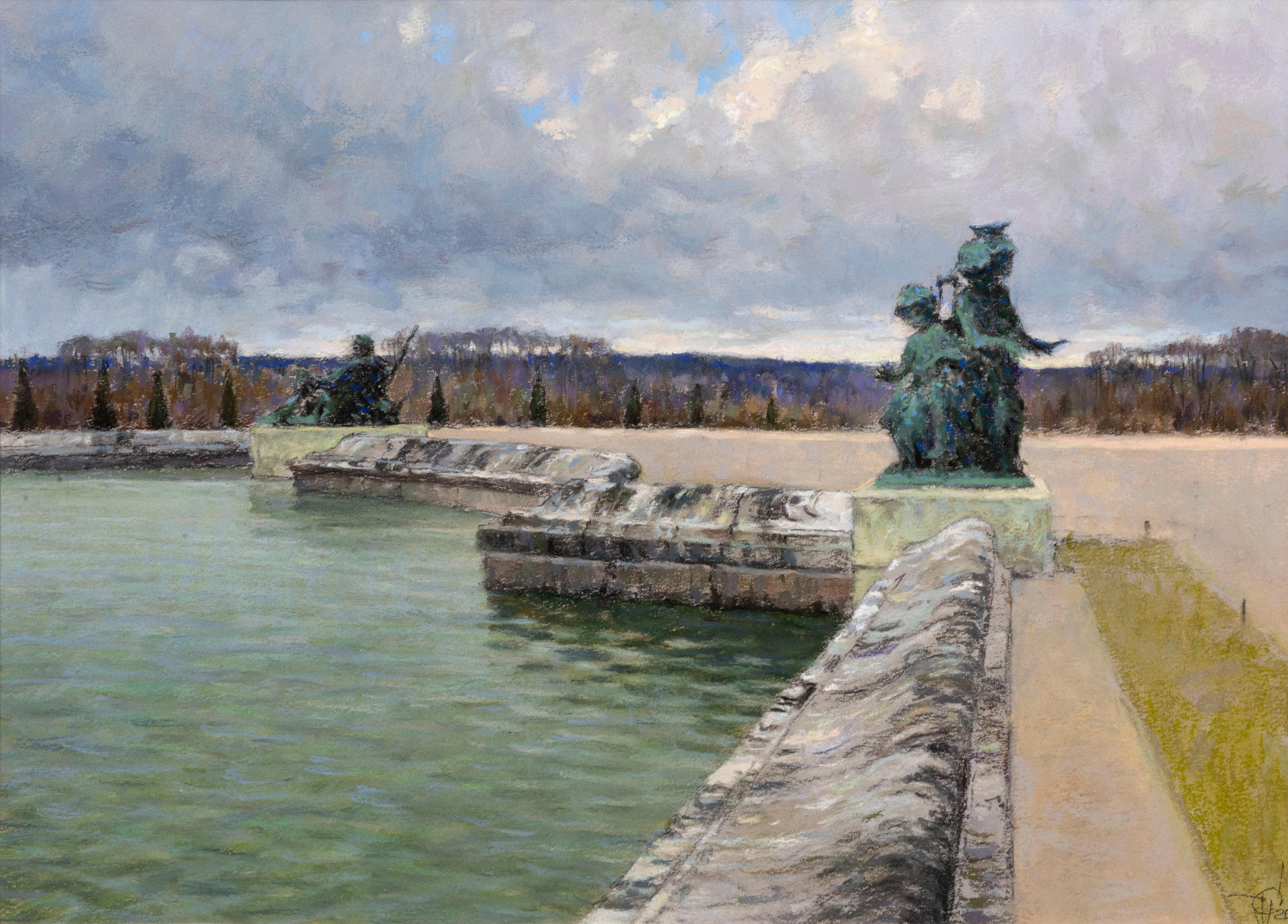 Versailles . Original modern art painting