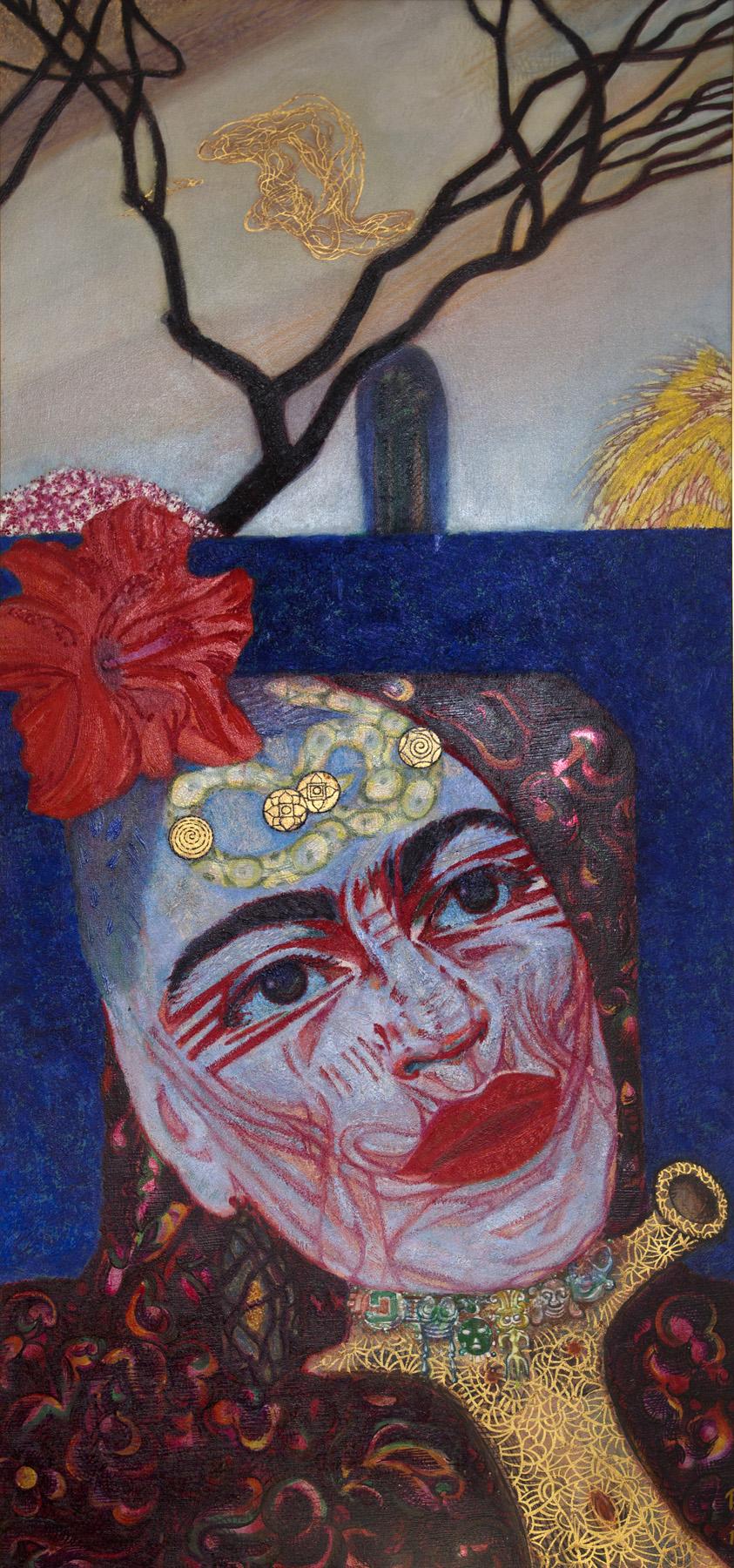 Frida. Original modern art painting