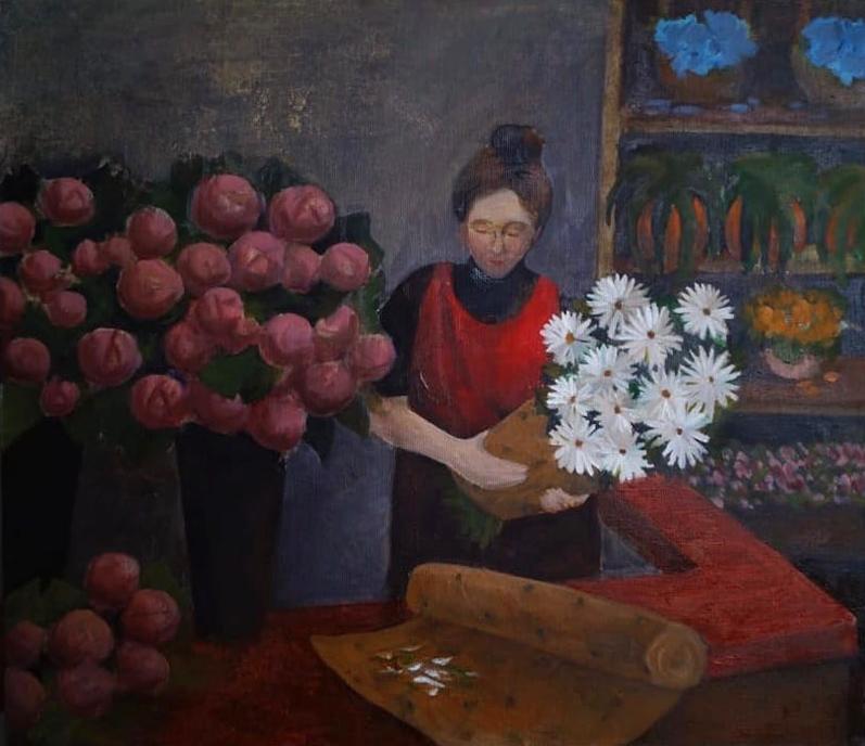 Barinova K. Original modern art painting
