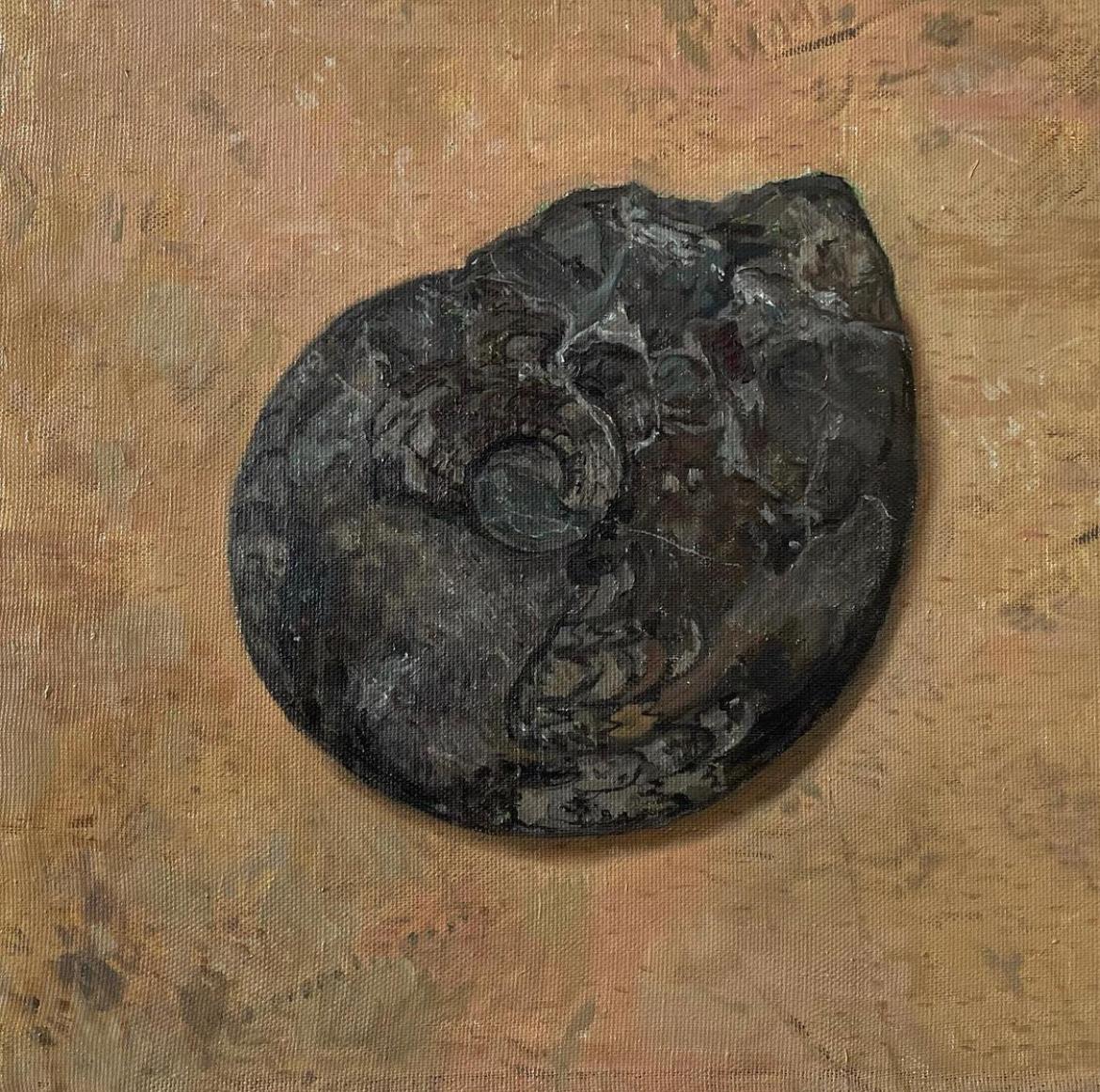«Still life—ammonite»,Bai Yu. Original modern art painting