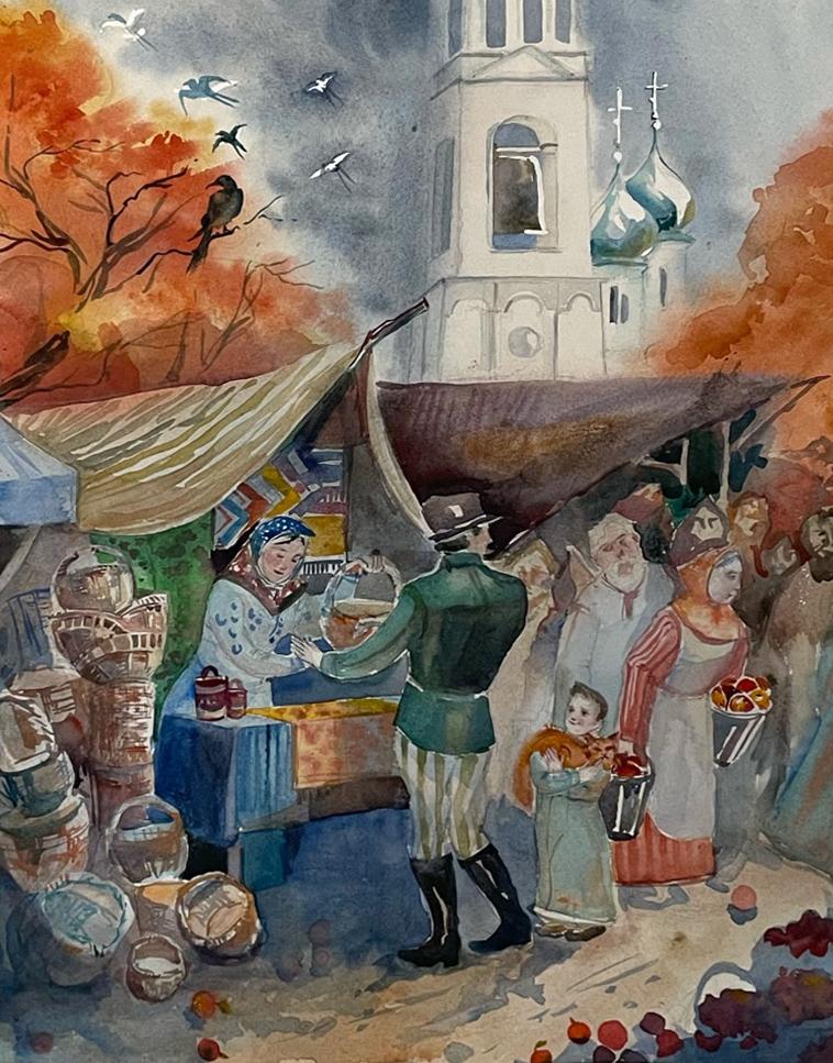 Щеблетова А. Original modern art painting