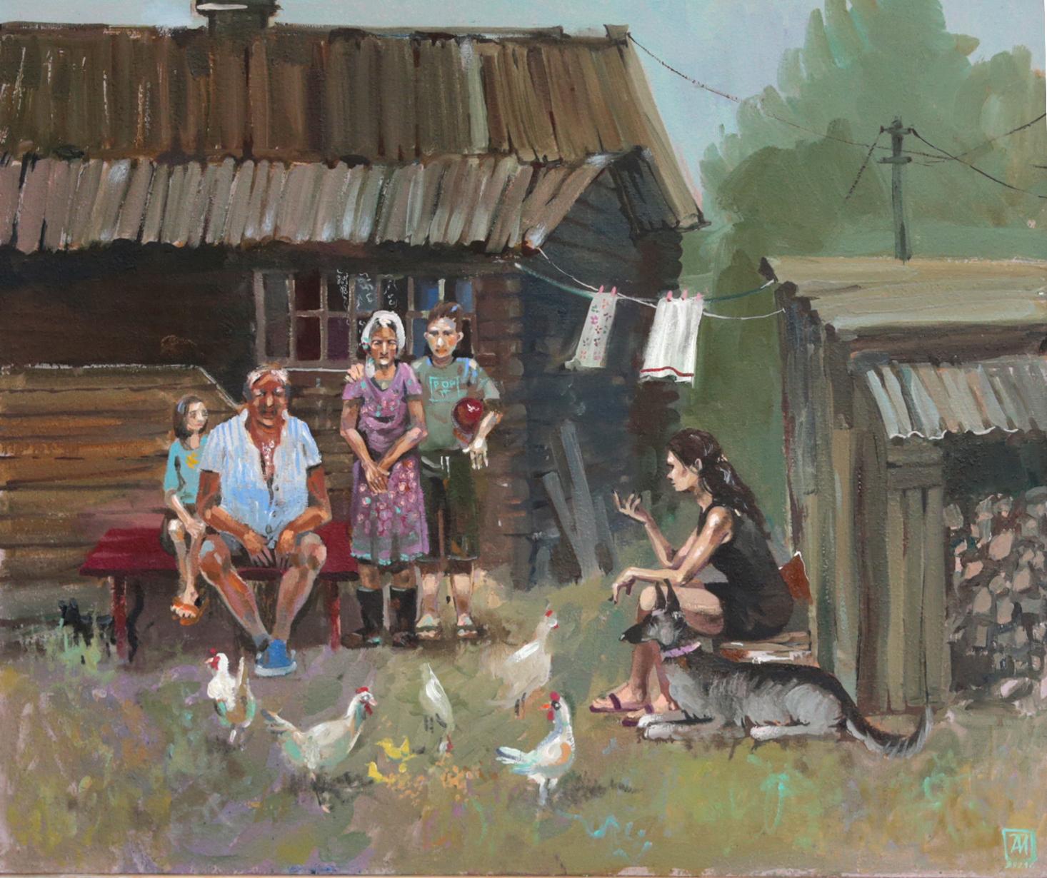 Терехова А-М. Original modern art painting