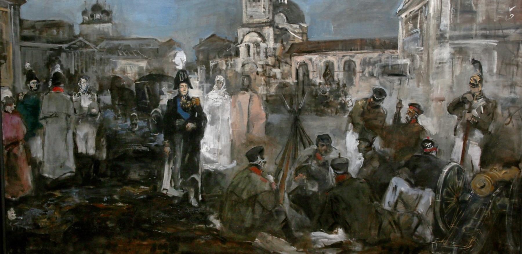 Kulushev N. Original modern art painting
