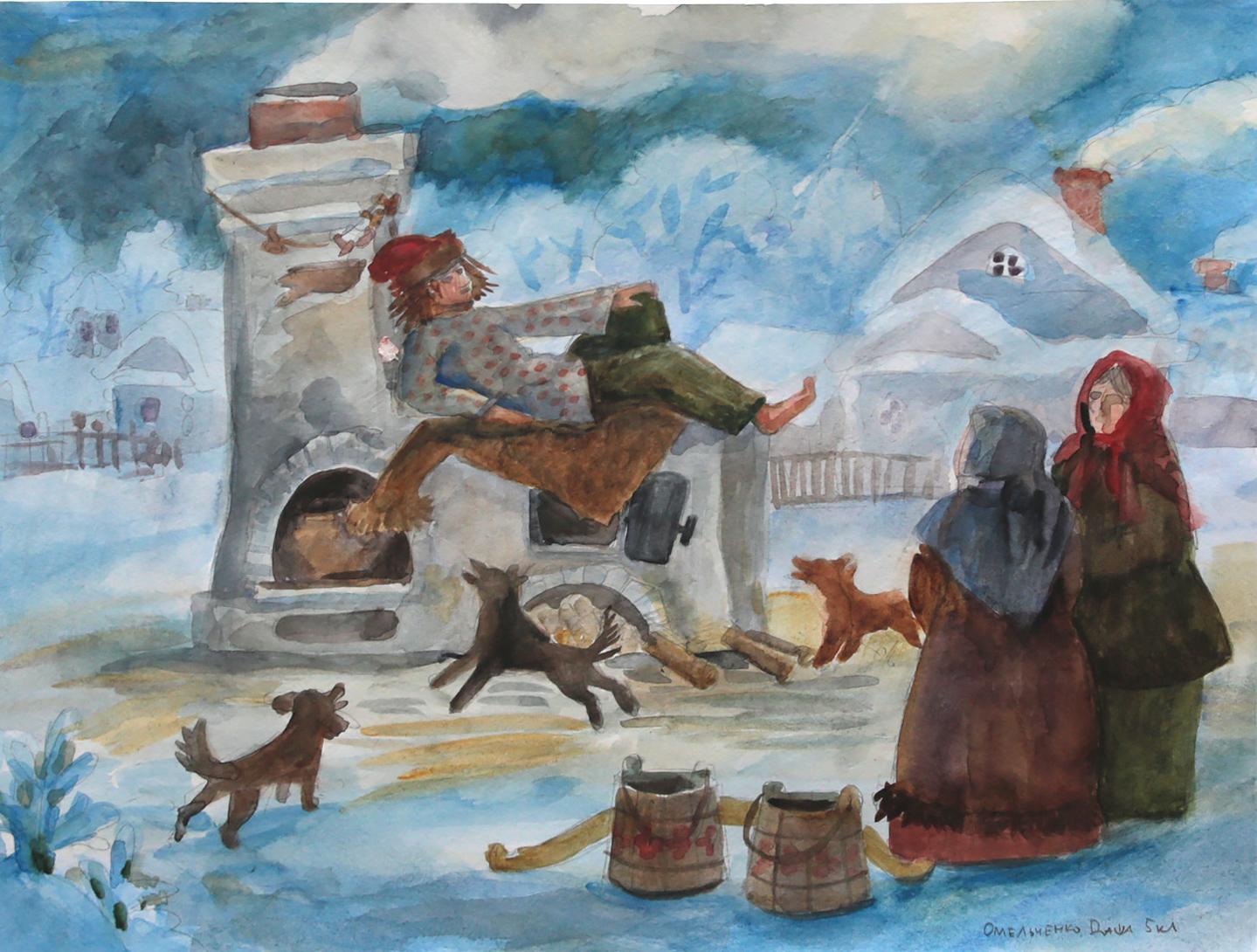 Омельченко В. Original modern art painting