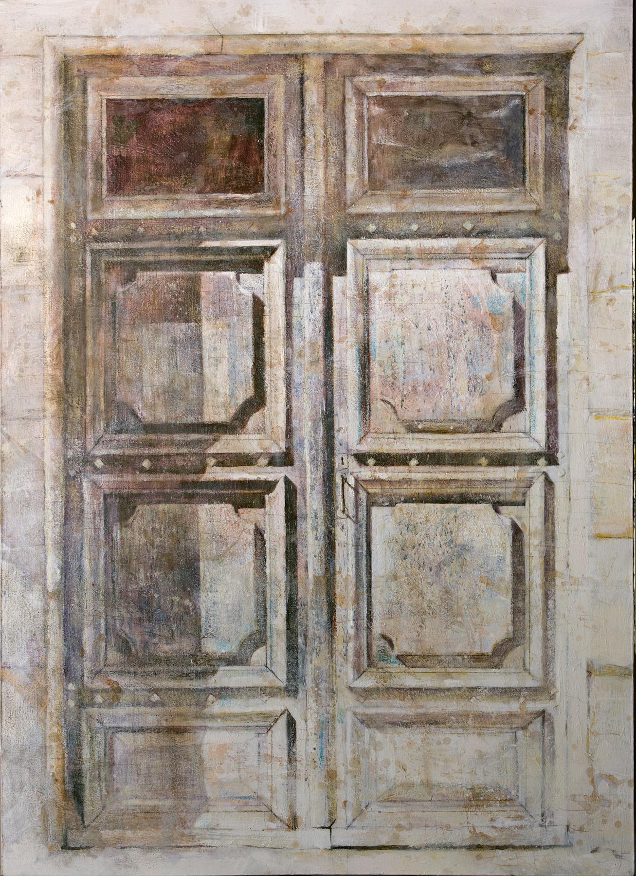 Door N5. Original modern art painting