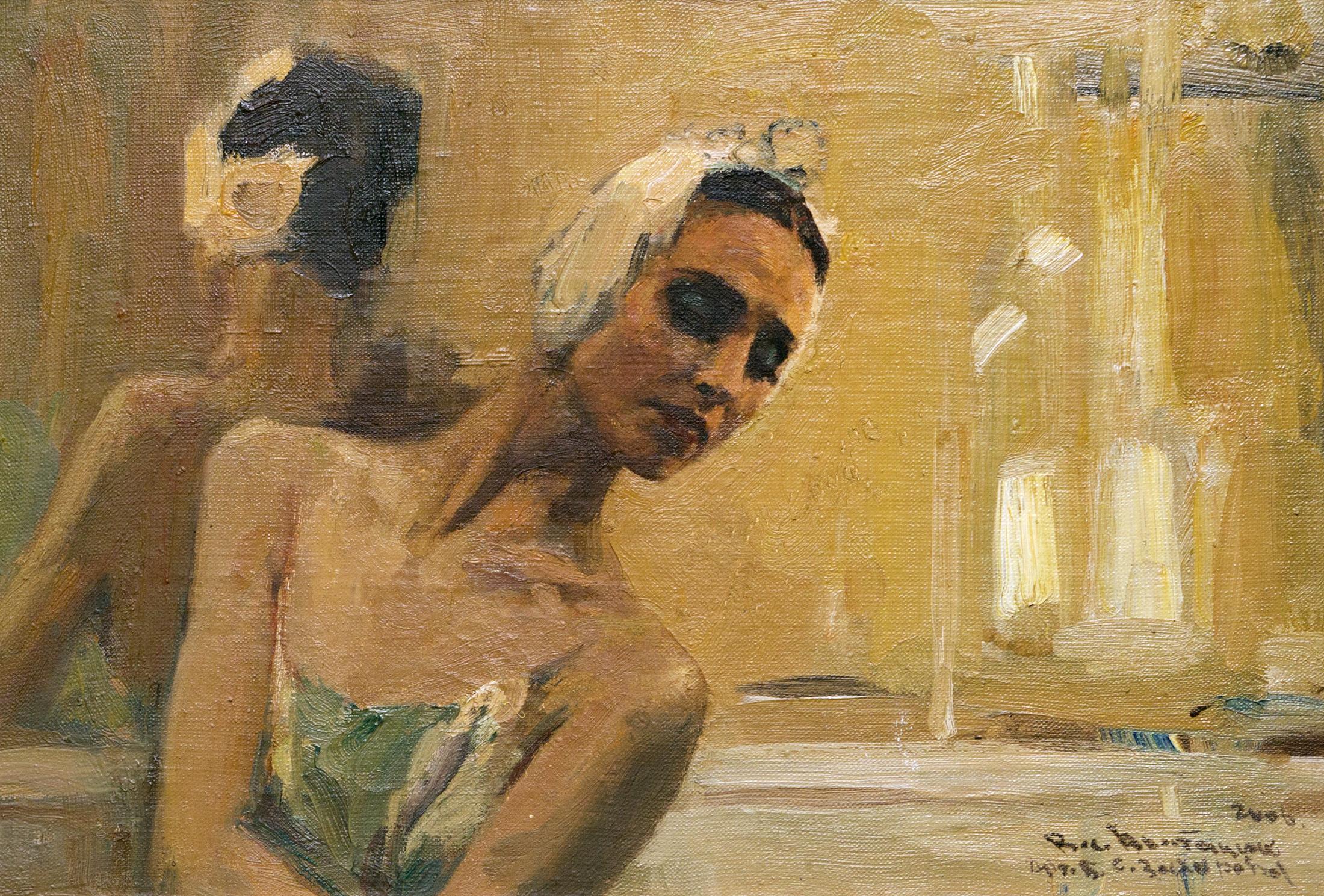 俄罗斯斯韦特兰娜Zaharova的人类艺术家. Original modern art painting