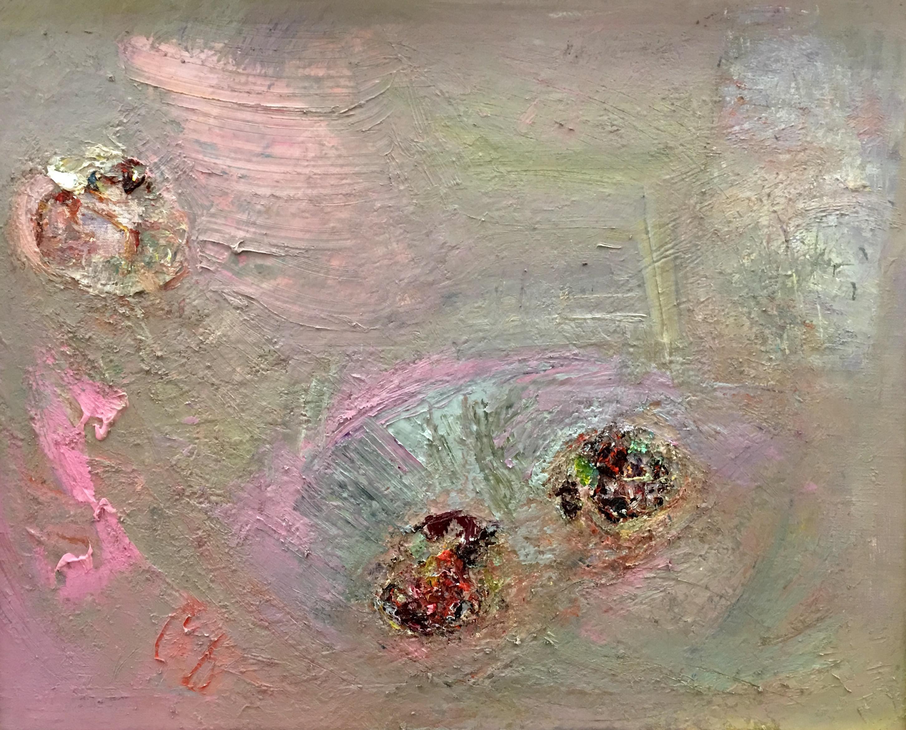 Pomegranates. Original modern art painting