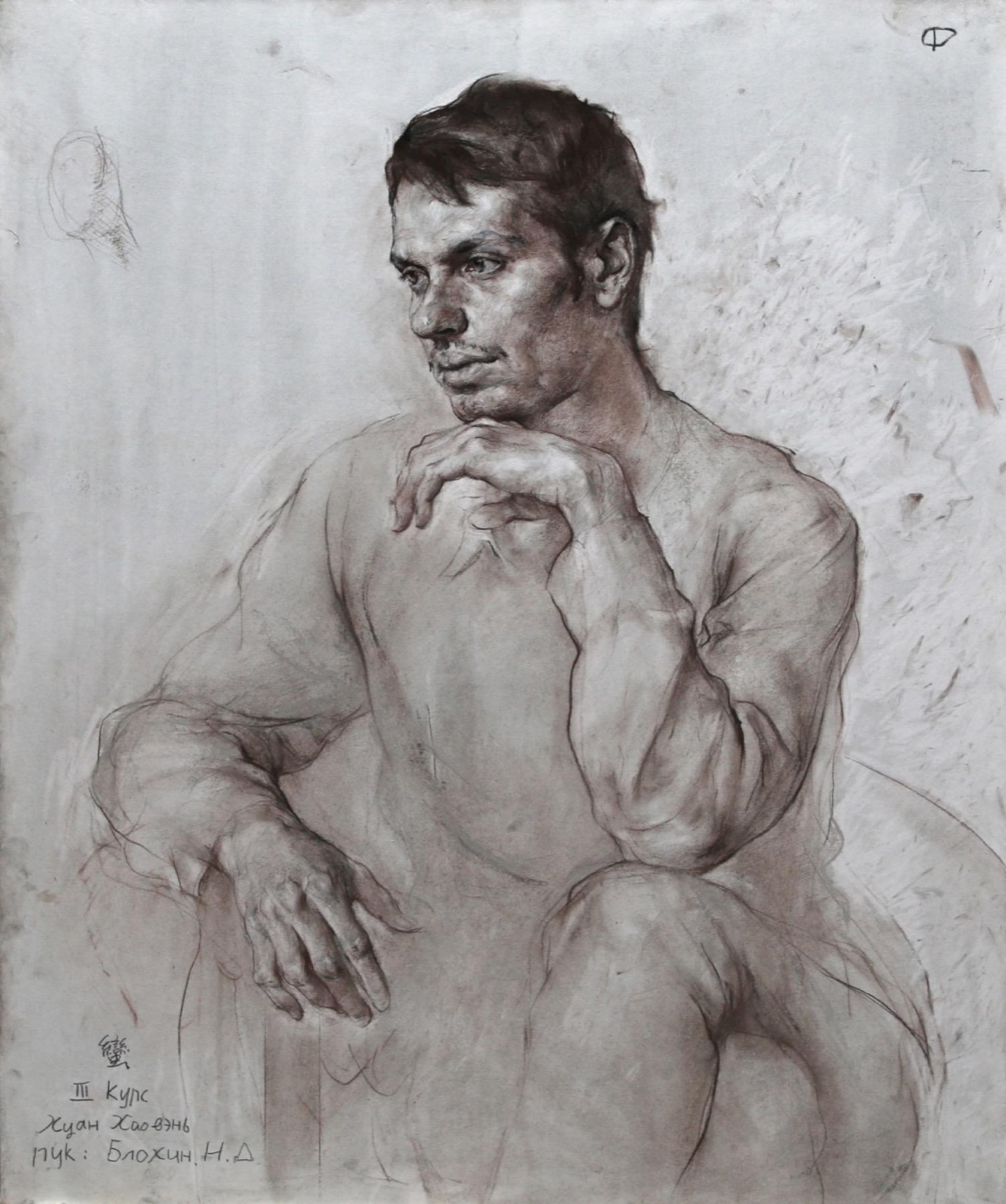 Хуан Хаовен. Original modern art painting