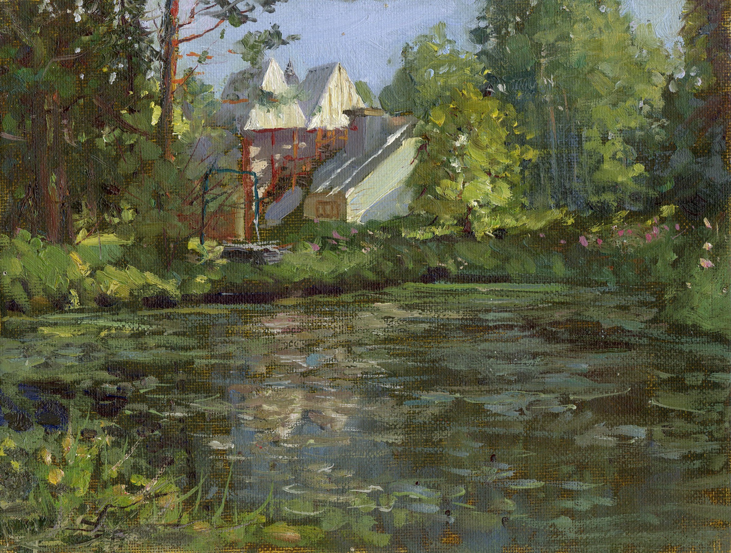 Pond in Penates — Usmanov Anvar