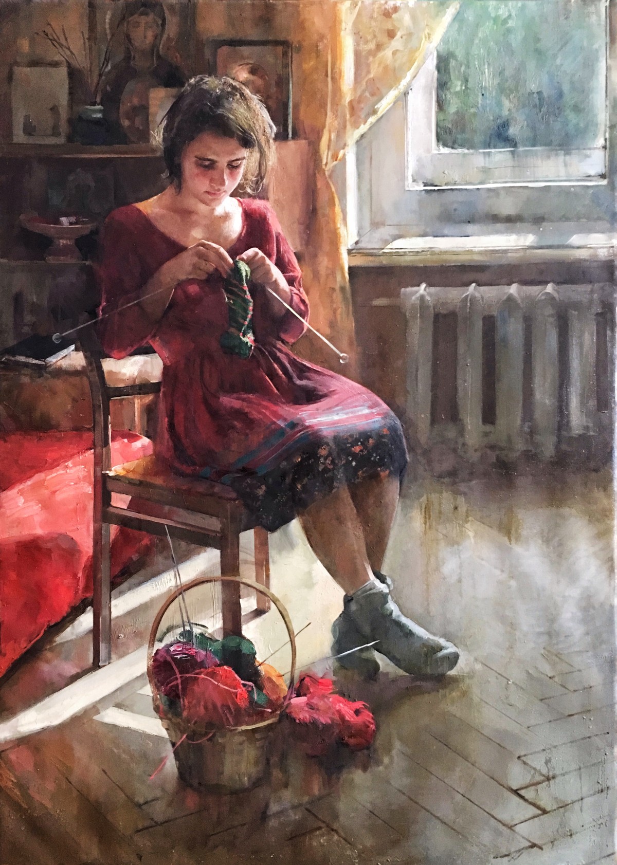 At the grandmother room — Milashevich Natasha
