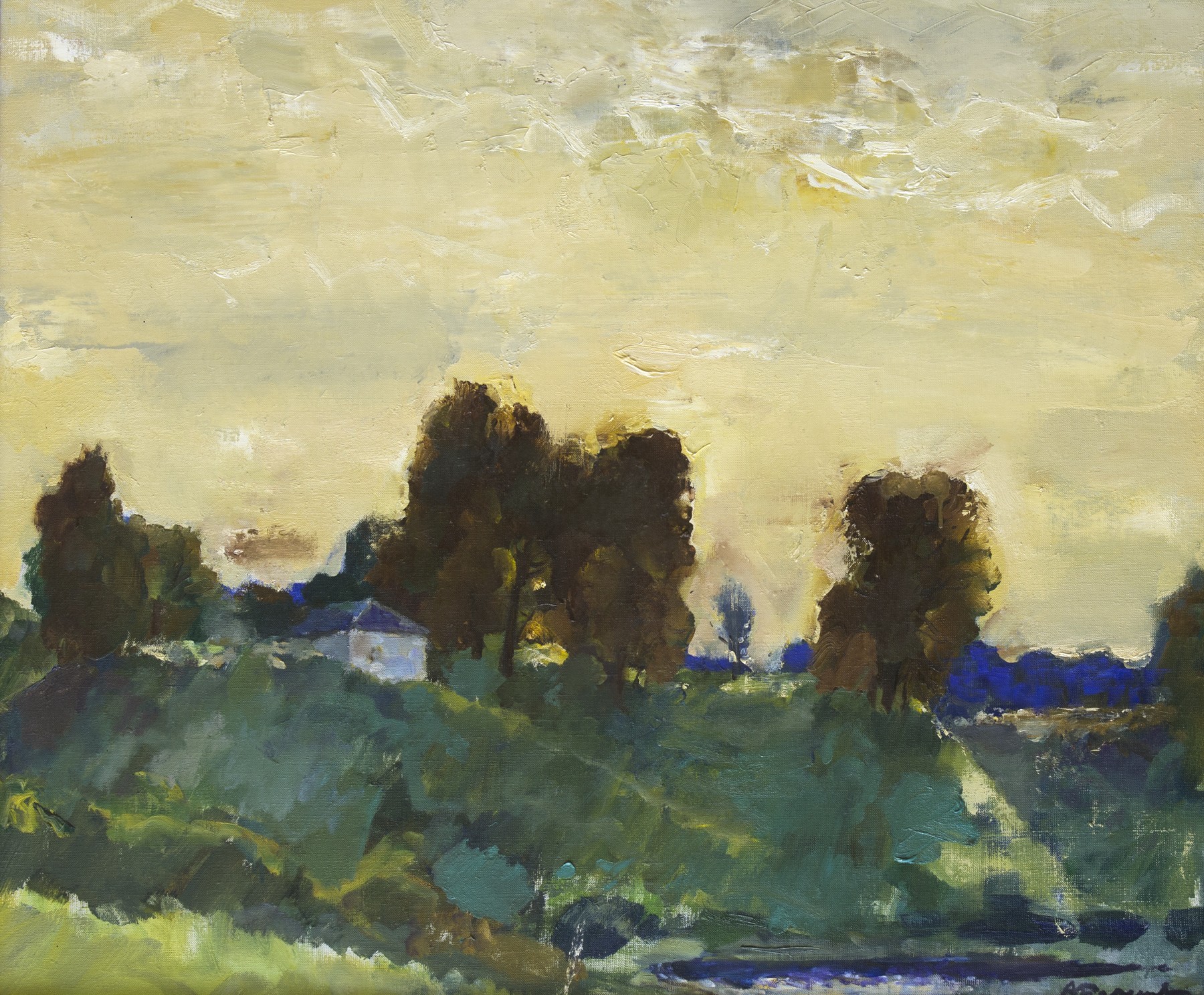 Evening at the Sorot' river — Bersenev Andrian