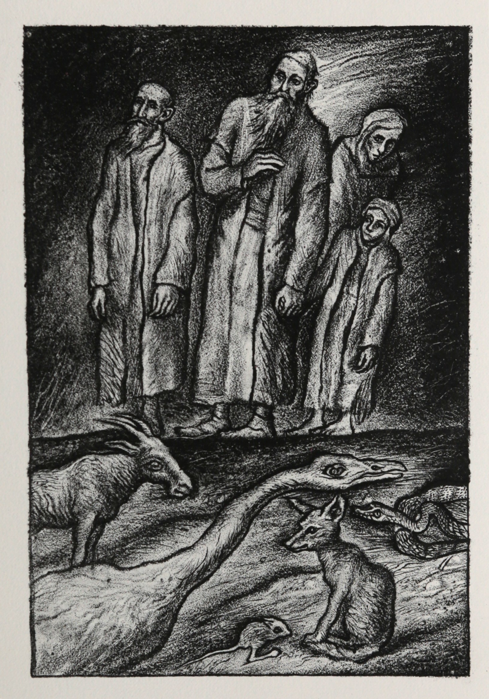 Illustrations to the book of the prophet Isaiah — Stroganov Leonid