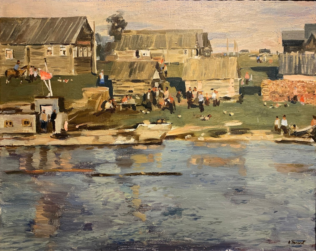Evening on Onega. 1988 — Pesikov Vladimir