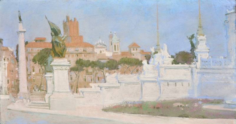 The Piazza Venezia. Noon — Lapygina Anna