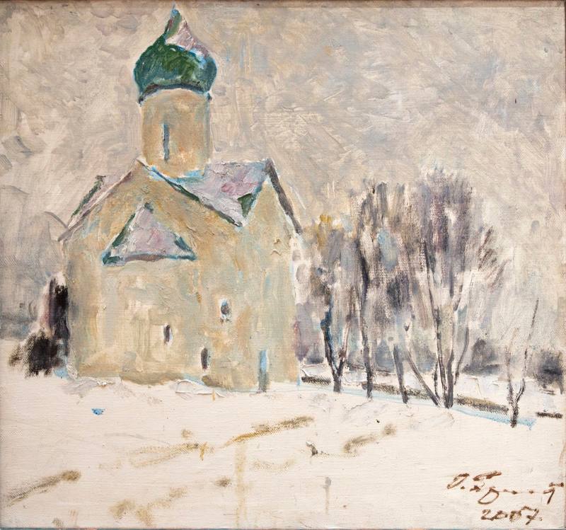 Novgorod. Snowstorm — Eremeev Oleg Arkadievich