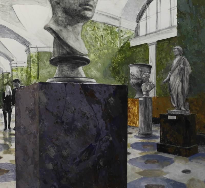 Series Man in a museum — Kokacheva Alexandra