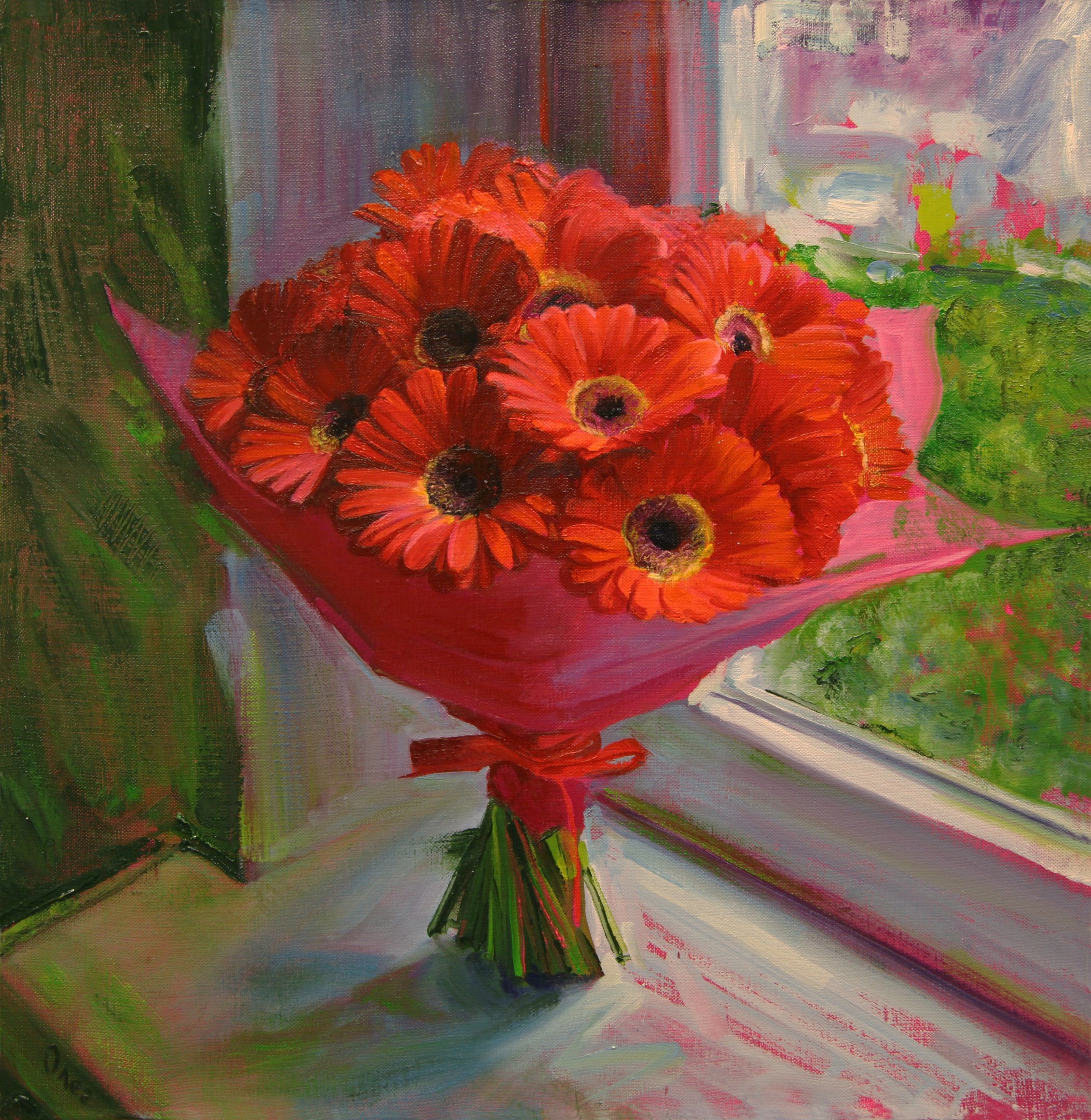 Bouquet of gerberas. 2019 — Kalitsenia Aleh
