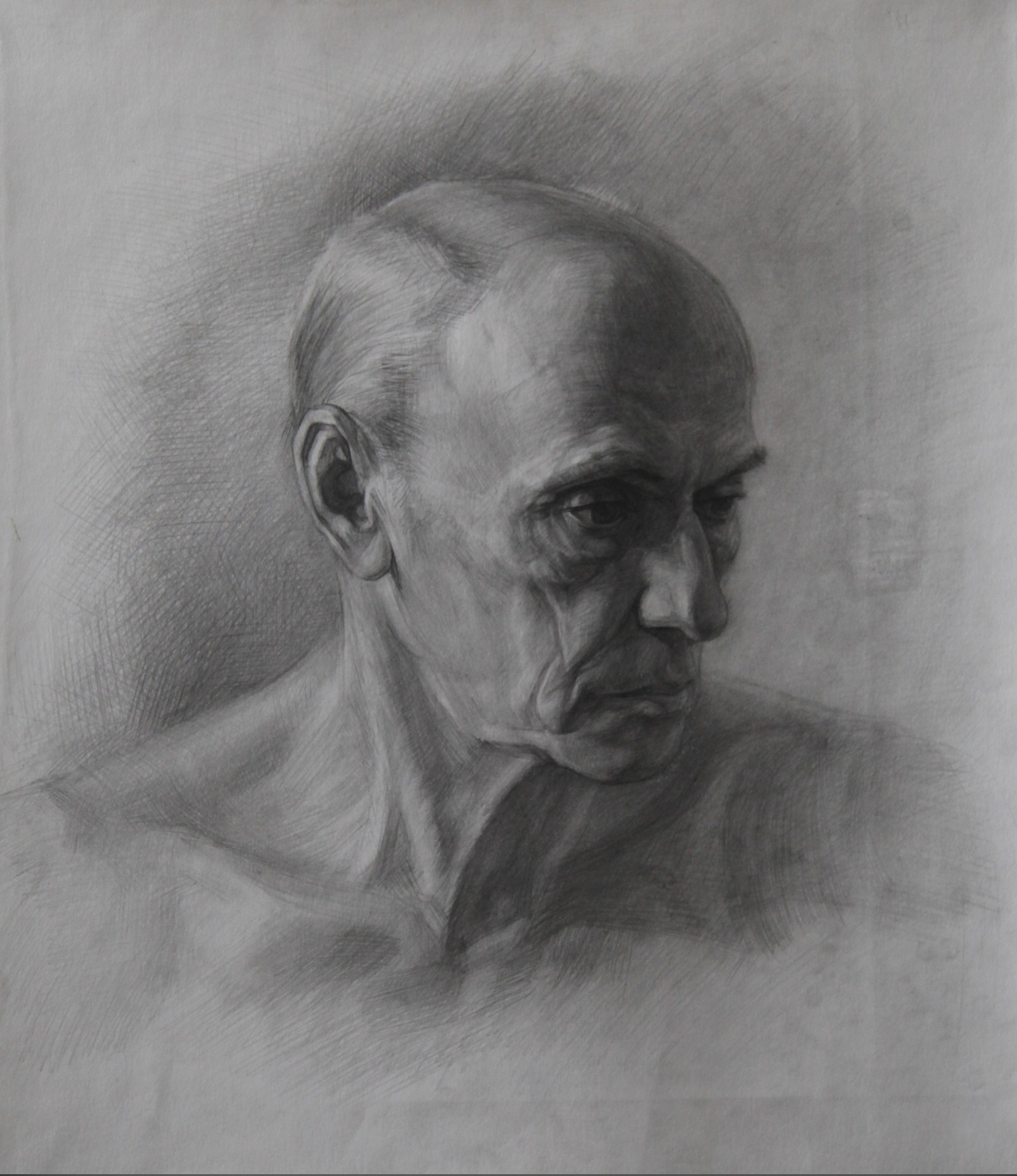 Мужская голова. 2016 — Калитеня Олег