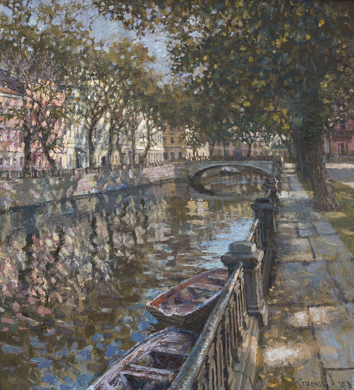 Late summer. Boats — Gorlanov Andrian