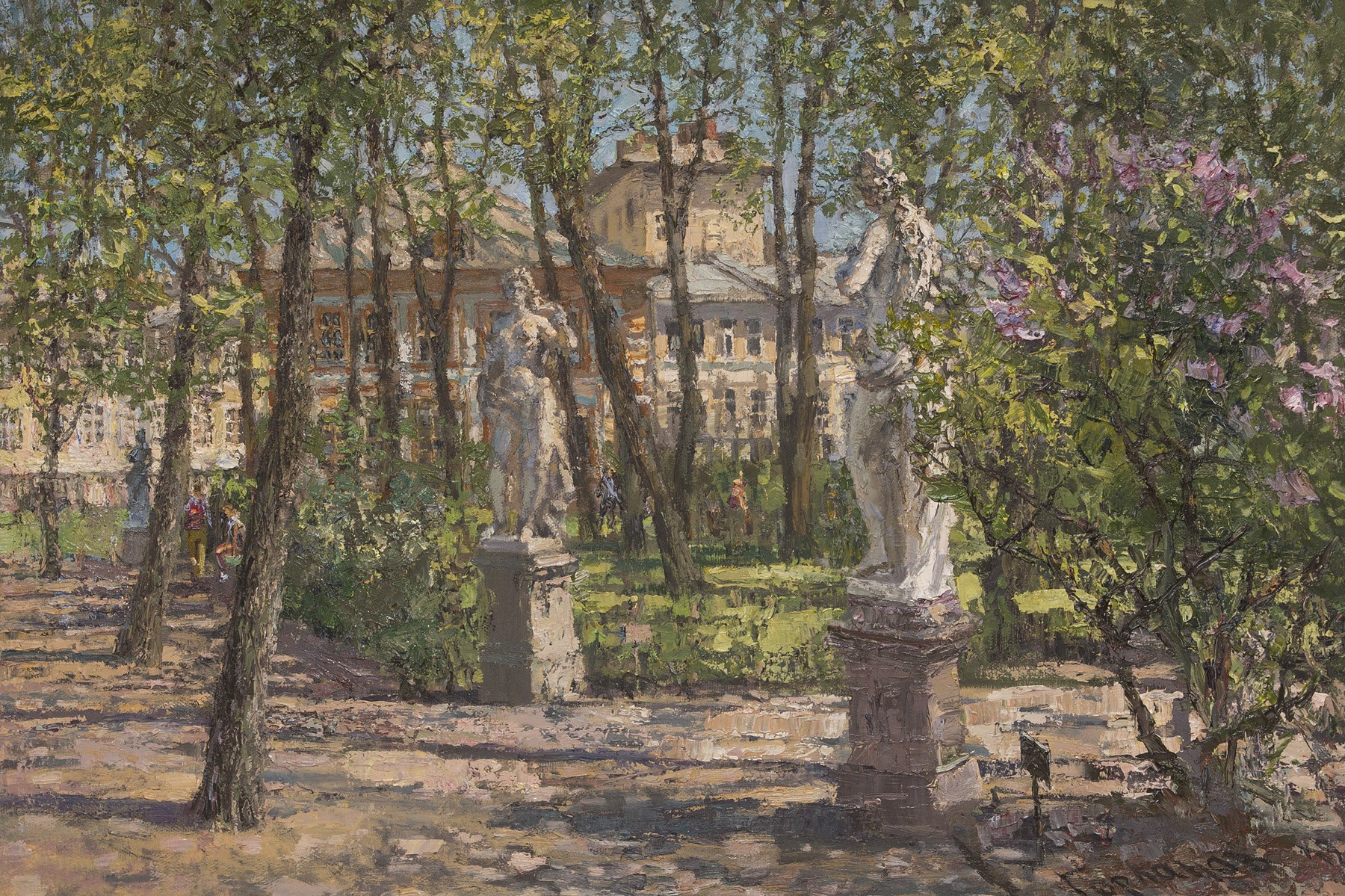 Summer garden. Lilac — Gorlanov Andrian