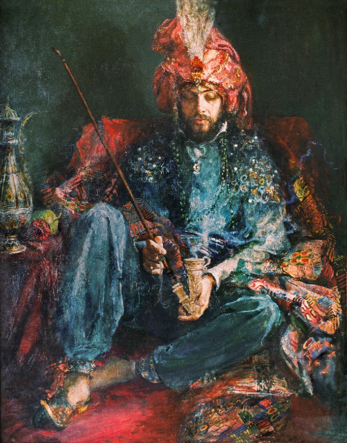 A man in oriental dress — Dinner Lidia