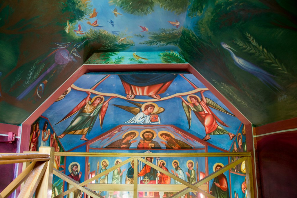 Wall painting in church of John the Baptist in the village of Nativity. Pushkinskie Gory region — Margolin Dmitry (7)