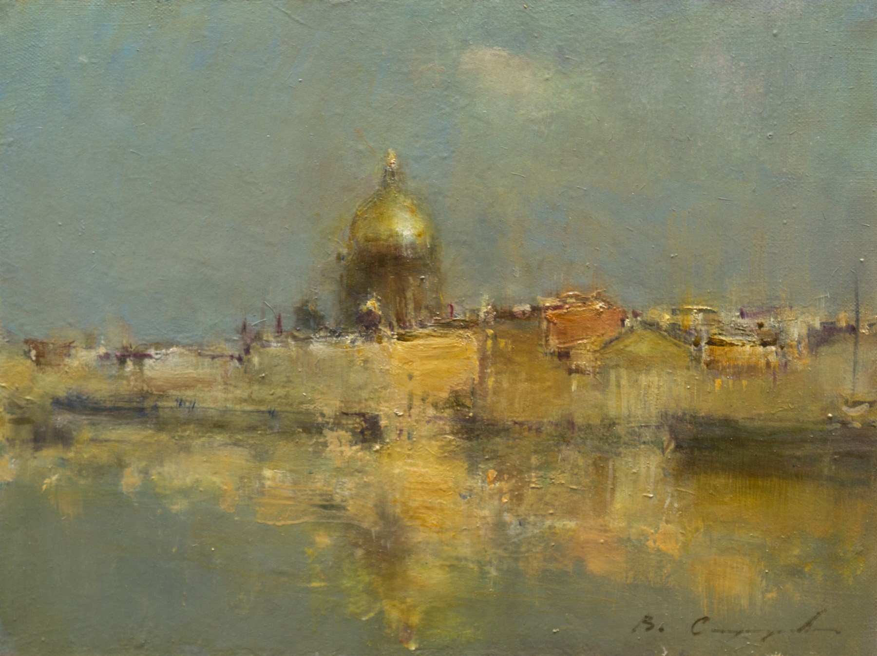 St. Isaac cathedral. View  from the academy — Smukrovich Vitold