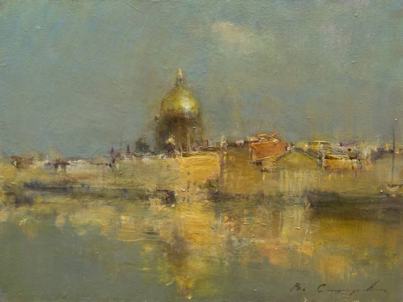 St. Isaac cathedral. View  from the academy — Smukrovich Vitold