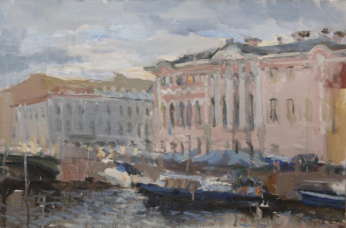 Evening on the Moyka river — Kalinin Alexey