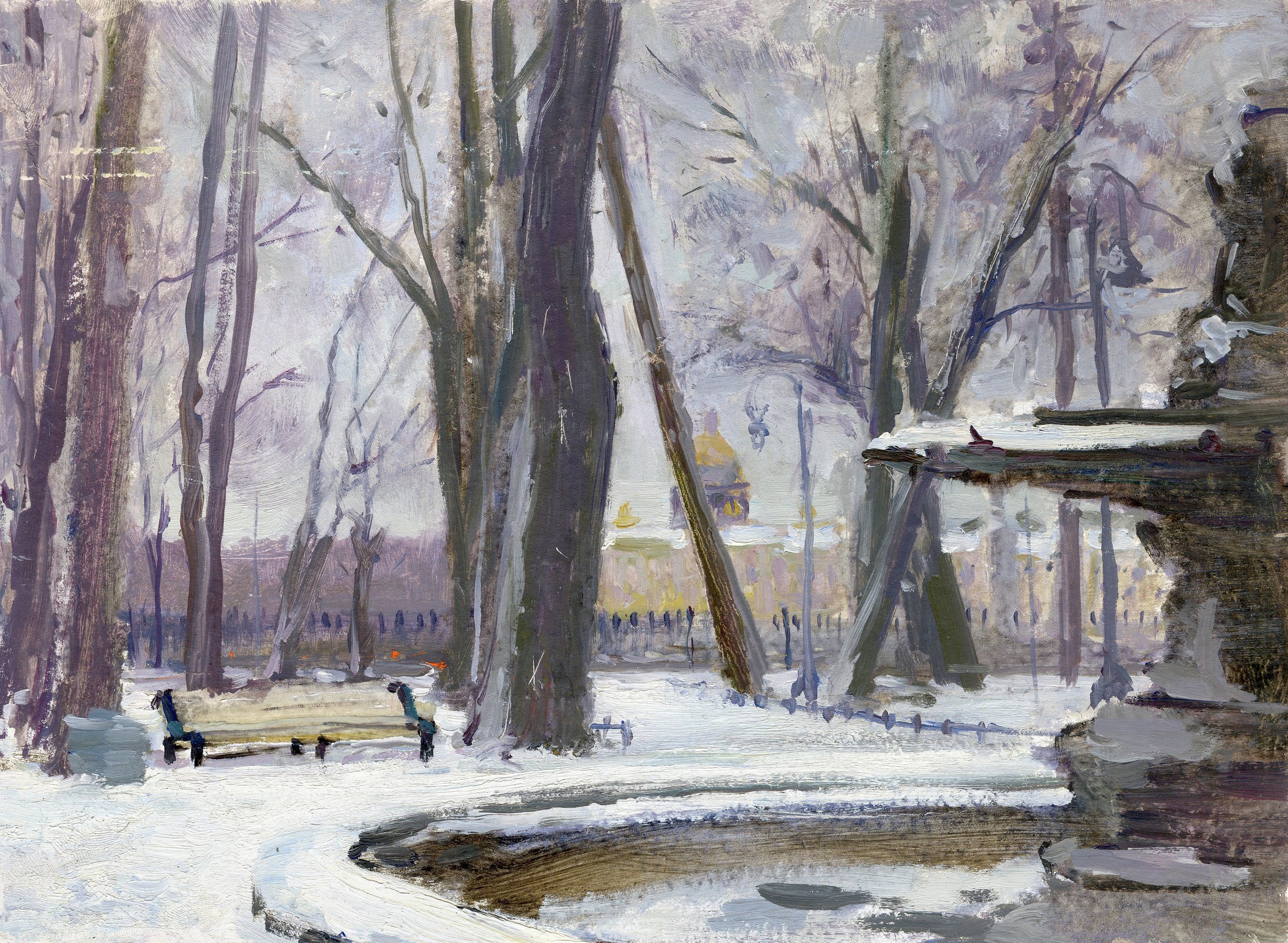 Winter silence — Usmanov Anvar