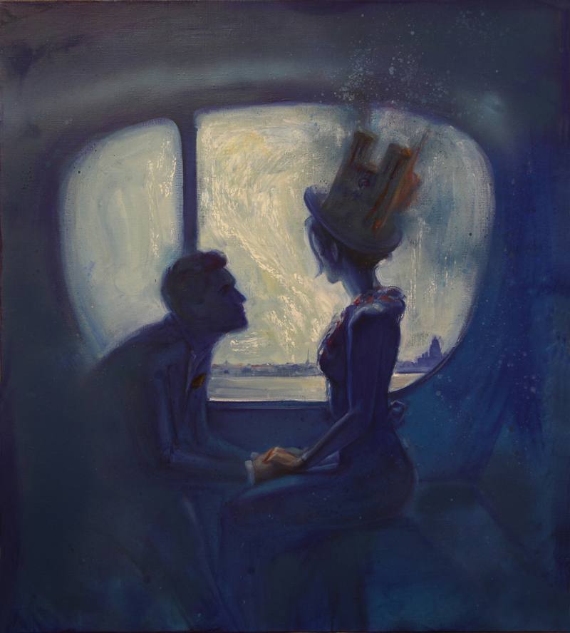 Lady in a Carriage (based on the poem of the same name by N. Agnivtsev). 2019 — Kalitsenia Aleh