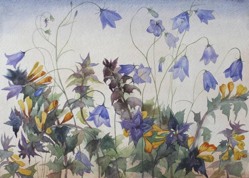 Bell-flowers — Ryzhikova Nina