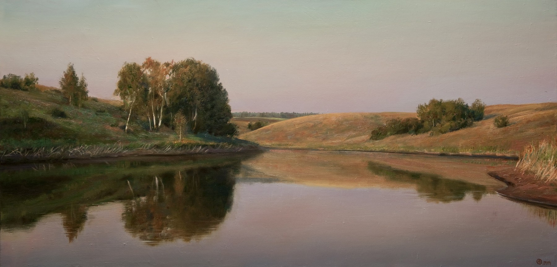 Morning at the pond — Ovcharenko Ilya