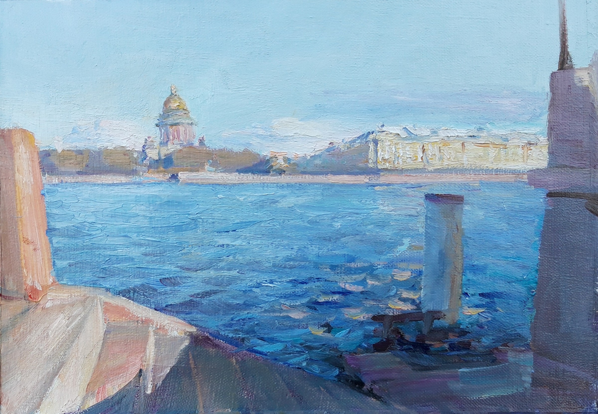 Shadows on the steps — Usmanov Anvar