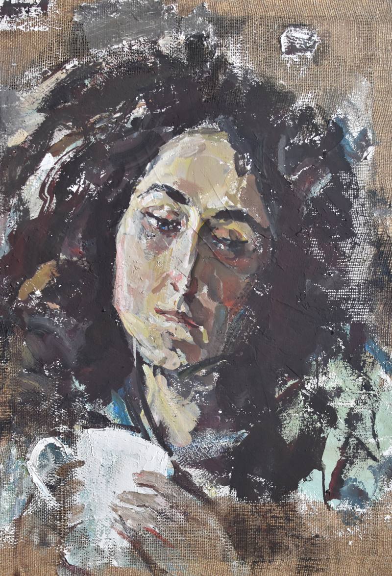 Вера с чашкой. — Матвеева Анастасия