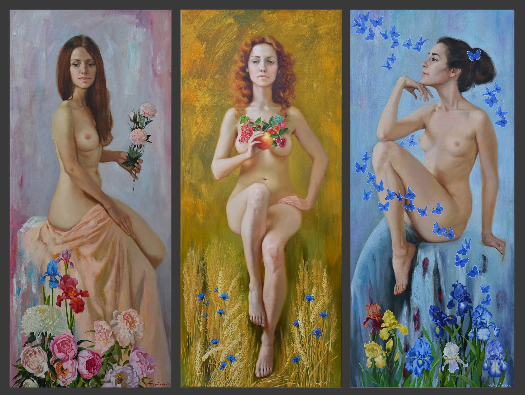 Goddess of Prosperity. Flora. Ceres. Aurora — Nedzvetskaya Alexandra