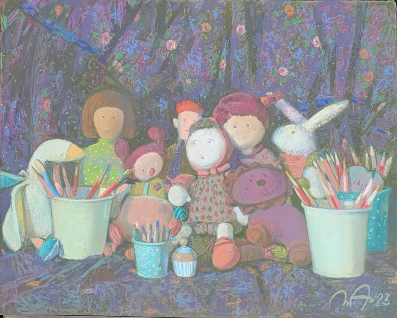 The puppet still life — Lapygina Anna