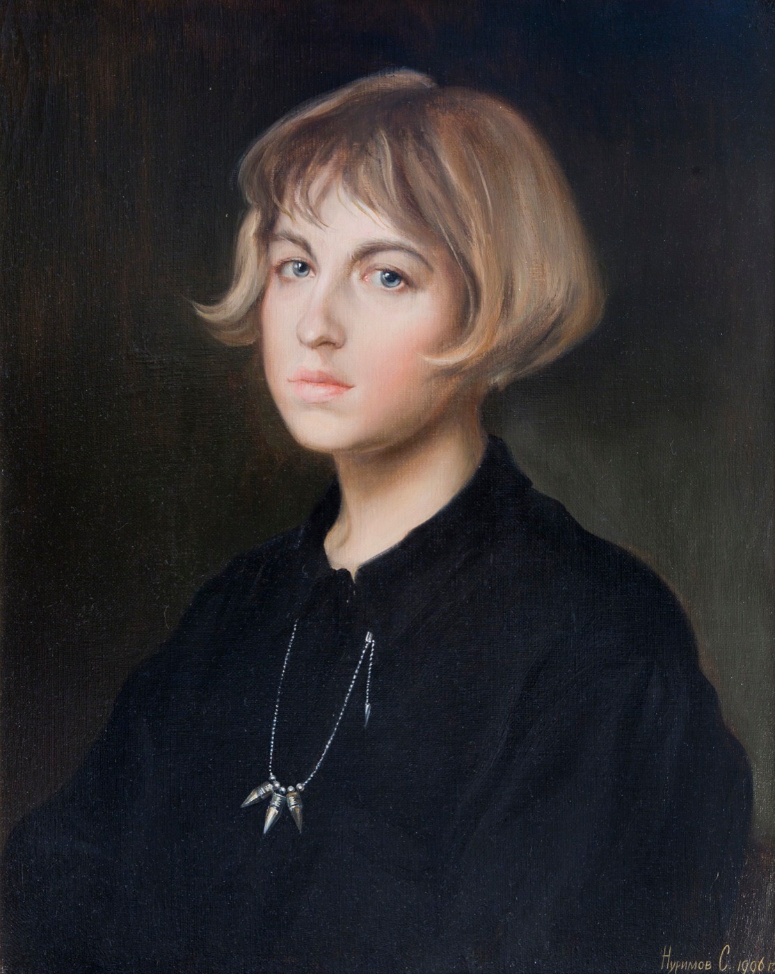 Portrait of the art historian — Nurimov Sabit