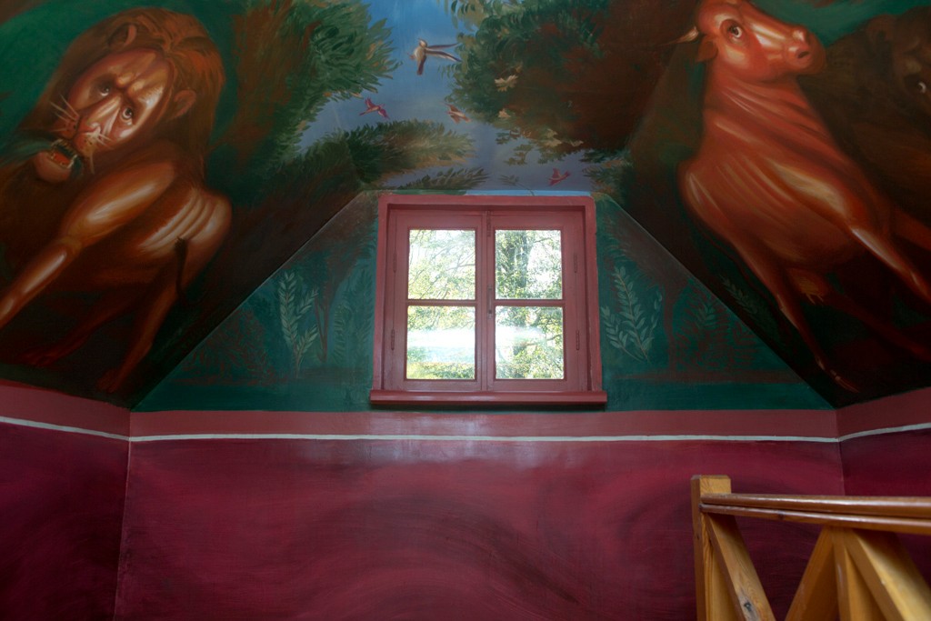 Wall painting in church of John the Baptist in the village of Nativity. Pushkinskie Gory region — Margolin Dmitry (8)
