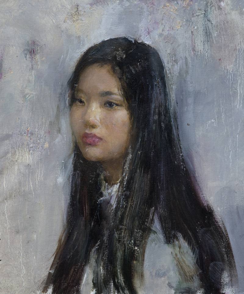 Girl's head — Blokhin Nikolay