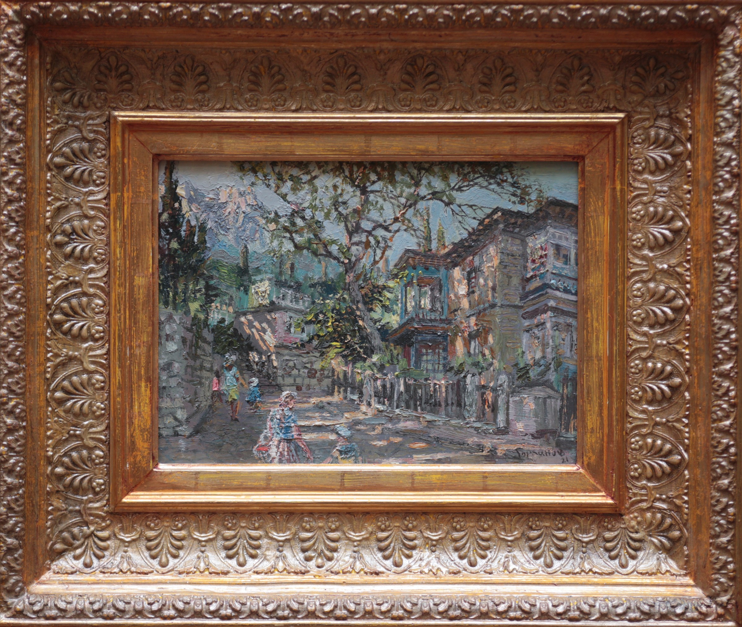 Улочка в Алупке — Горланов Андриан (1)