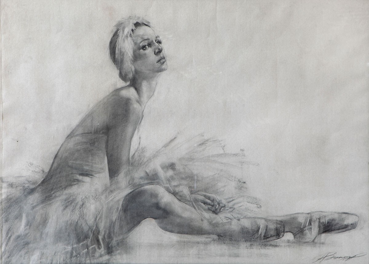 The ballerina — Vinogradova Anna