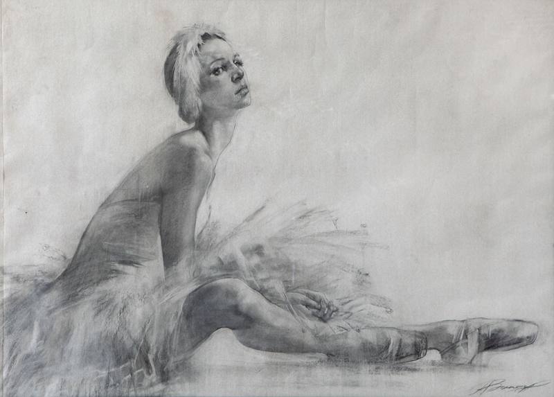 The ballerina — Vinogradova Anna