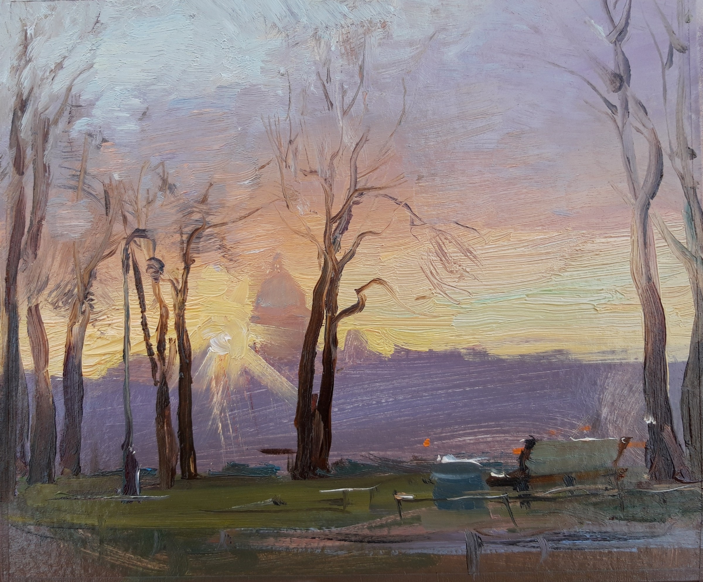 Morning dawn — Usmanov Anvar