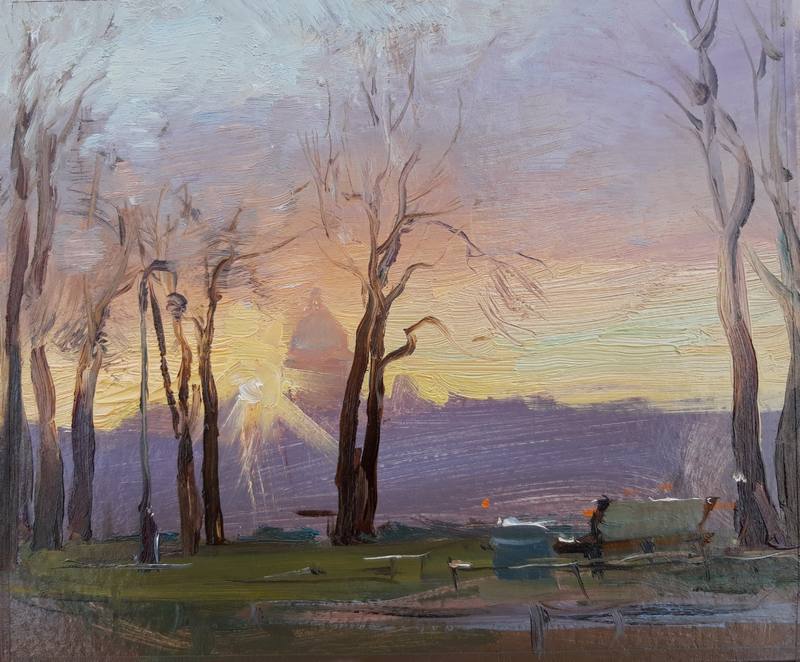 Morning dawn — Usmanov Anvar